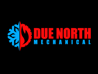 Due North Mechanical  logo design by Ultimatum