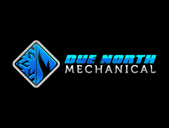 Due North Mechanical  logo design by Ultimatum