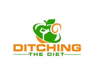 Ditching The Diet logo design by AamirKhan