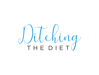 Ditching The Diet logo design by amsol