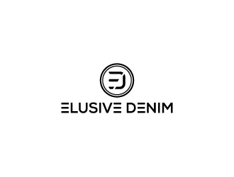 Elusive Denim  logo design by aryamaity