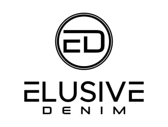 Elusive Denim  logo design by rizuki