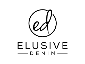 Elusive Denim  logo design by cintoko