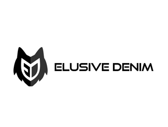Elusive Denim  logo design by ardistic