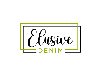 Elusive Denim  logo design by checx