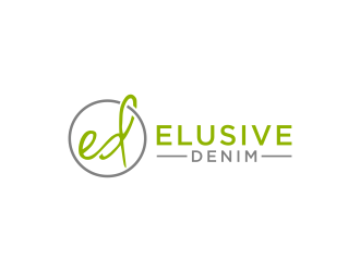 Elusive Denim  logo design by checx