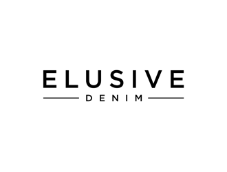 Elusive Denim  logo design by clayjensen