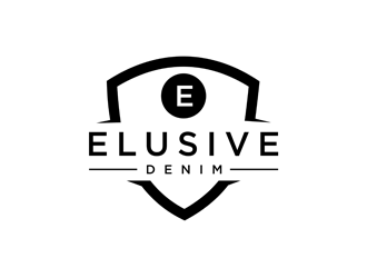 Elusive Denim  logo design by clayjensen