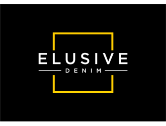 Elusive Denim  logo design by clayjensen