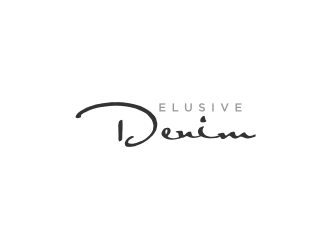 Elusive Denim  logo design by bricton