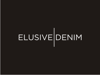 Elusive Denim  logo design by bricton