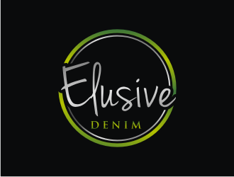 Elusive Denim  logo design by bricton