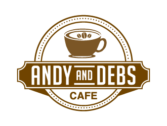 Andy and Debs Cafe logo design by Ultimatum