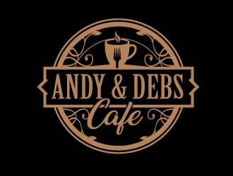 Andy and Debs Cafe logo design by gogo