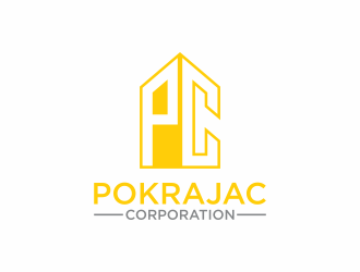 Pokrajac Corporation logo design by hopee
