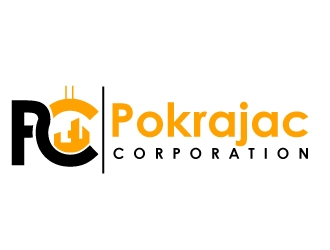 Pokrajac Corporation logo design by uttam