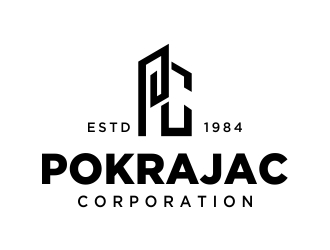 Pokrajac Corporation logo design by cikiyunn