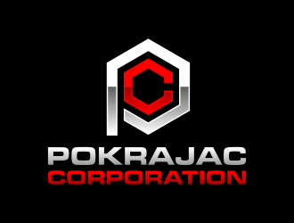 Pokrajac Corporation logo design by hidro
