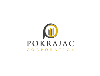 Pokrajac Corporation logo design by bricton