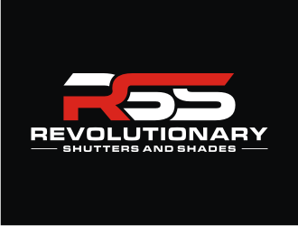 Revolutionary Shutters and Shades logo design by amsol