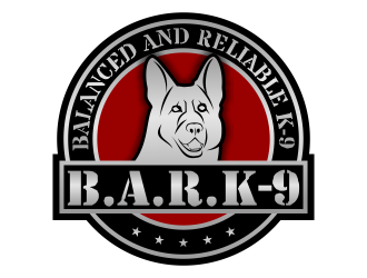 Balanced and Reliable K-9     (B.A.R.K-9) logo design by beejo