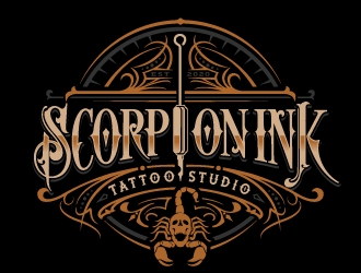 Scorpion Ink Tattoo Studio logo design by jaize