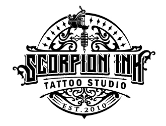 Scorpion Ink Tattoo Studio logo design by aRBy