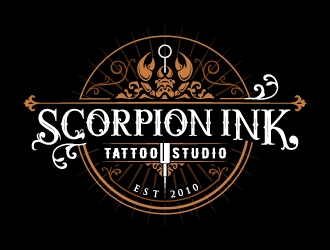 Scorpion Ink Tattoo Studio logo design by iamjason