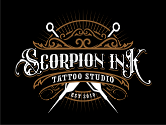 Scorpion Ink Tattoo Studio logo design by haze