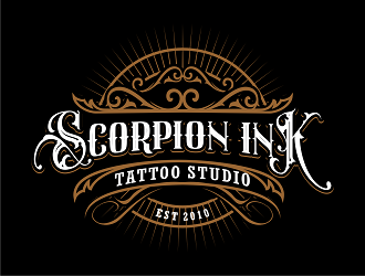 Scorpion Ink Tattoo Studio logo design by haze
