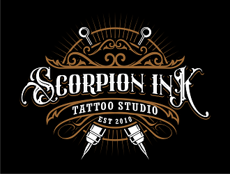 Scorpion Ink Tattoo Studio logo design by haze