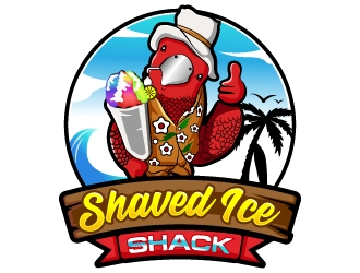 Shaved Ice Shack logo design by MUSANG