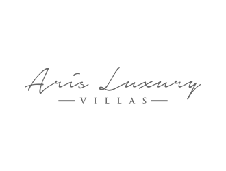 Aris Luxury Villas logo design by Purwoko21