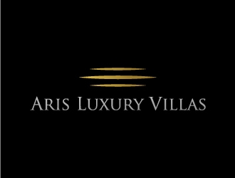 Aris Luxury Villas logo design by Soufiane
