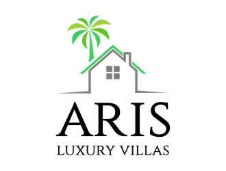 Aris Luxury Villas logo design by jetzu