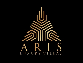 Aris Luxury Villas logo design by b3no