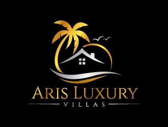 Aris Luxury Villas logo design by jaize