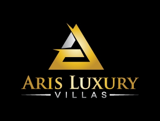 Aris Luxury Villas logo design by karjen