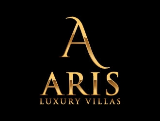 Aris Luxury Villas logo design by J0s3Ph