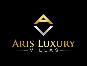 Aris Luxury Villas logo design by Kirito