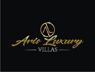 Aris Luxury Villas logo design by Ulid