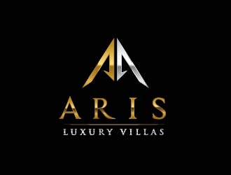Aris Luxury Villas logo design by usef44