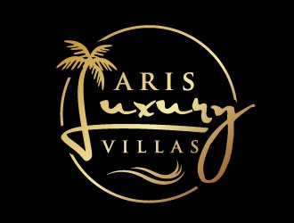 Aris Luxury Villas logo design by REDCROW