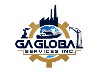 GA Global Services inc. logo design by dasigns