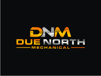 Due North Mechanical  logo design by bricton