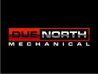 Due North Mechanical  logo design by puthreeone