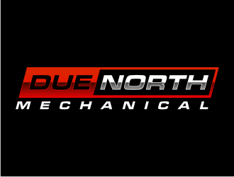 Due North Mechanical  logo design by puthreeone