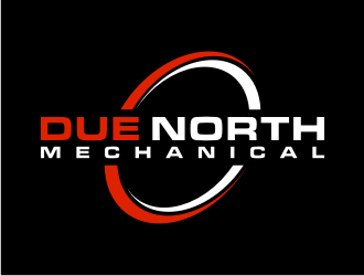 Due North Mechanical  logo design by puthreeone