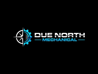 Due North Mechanical  logo design by wongndeso