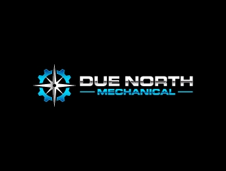 Due North Mechanical  logo design by wongndeso